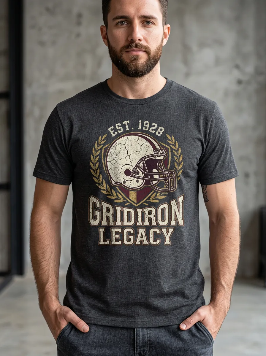 Men's Gridiron Legacy Helmet T-Shirt