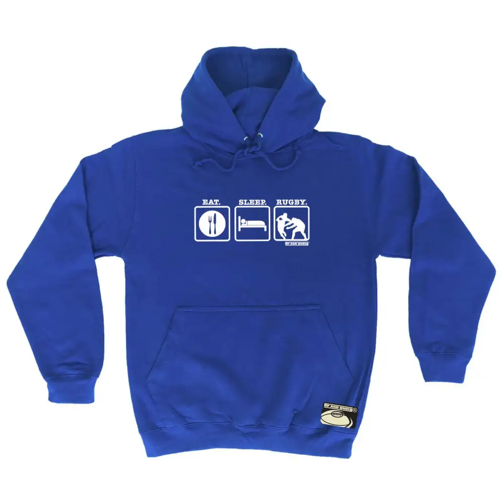 Rugby Routine Graphic Hoodie