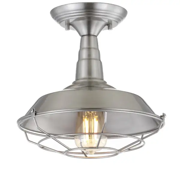 Metal LED Semi-Flush Mount