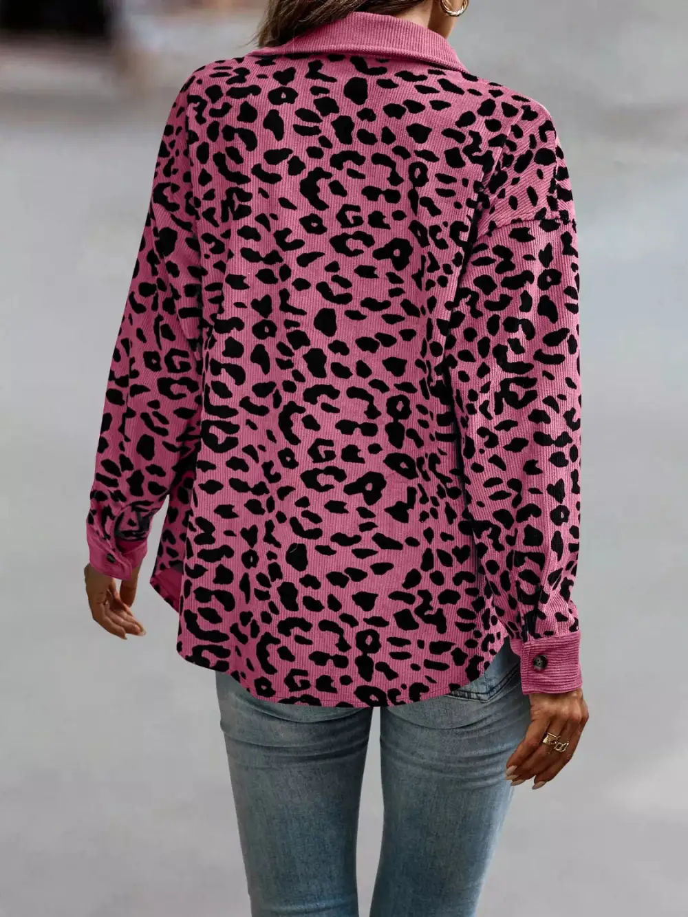 Full Size Zip Up Zebra Print Bomber Jacket