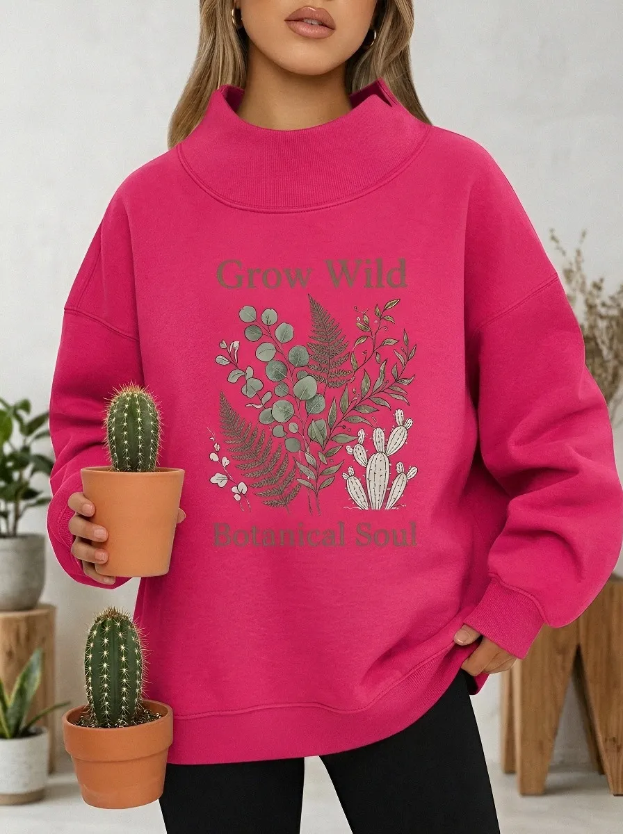 Botanical Plant Lover Sweatshirt