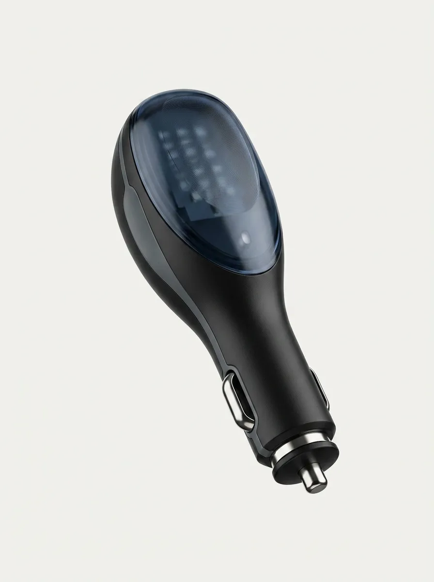 Vehicle Fuel Saver Device Featuring LED Indicator Vehicle Power Plug