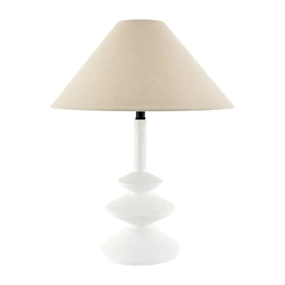 Empire Linen Table Lamp