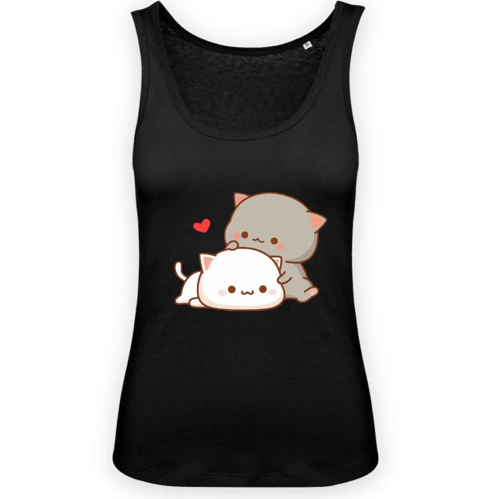 Cute Cat Graphic Tank