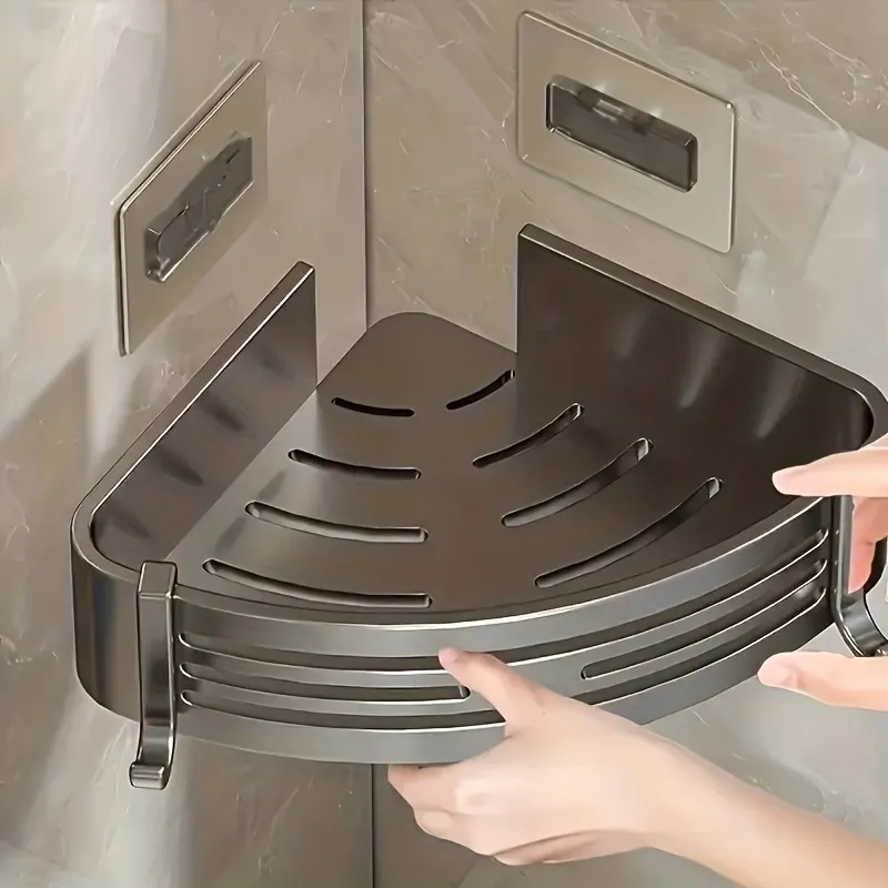 2-Tier Bathroom Corner Shelf
