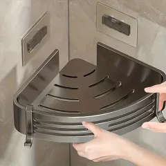 2-Tier Bathroom Corner Shelf