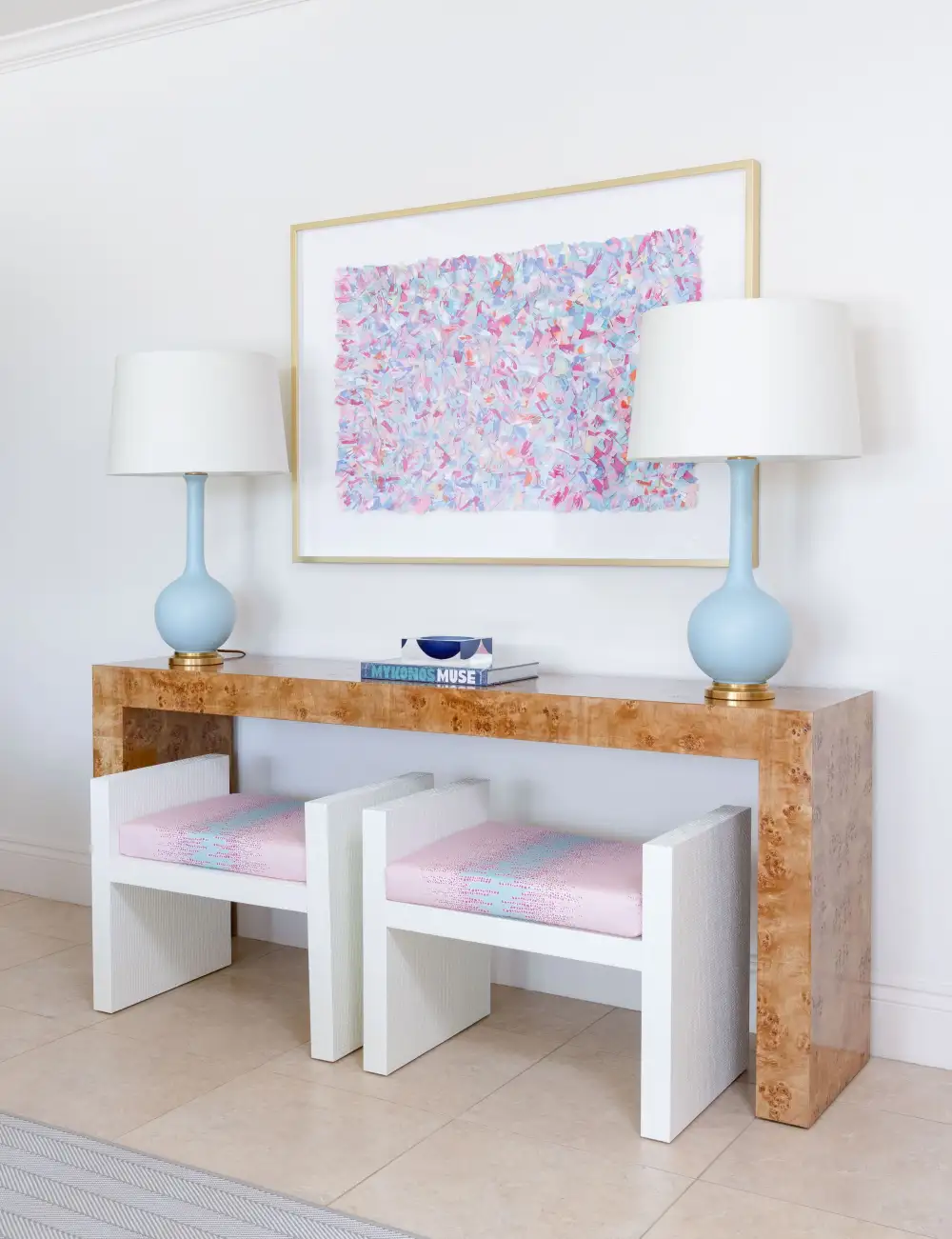 Waterfall Console Table