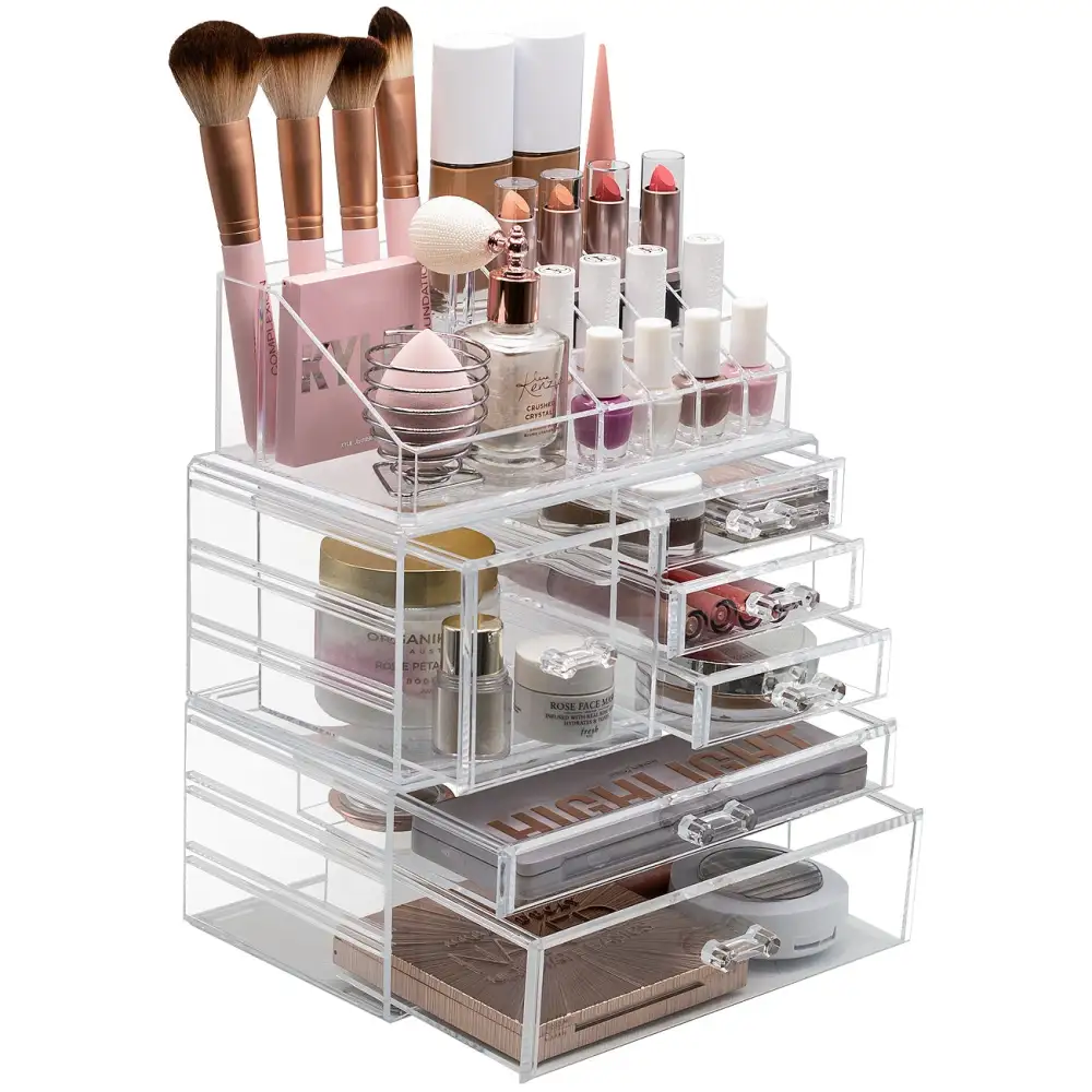 Makeup Organizer Case Drawer Pc