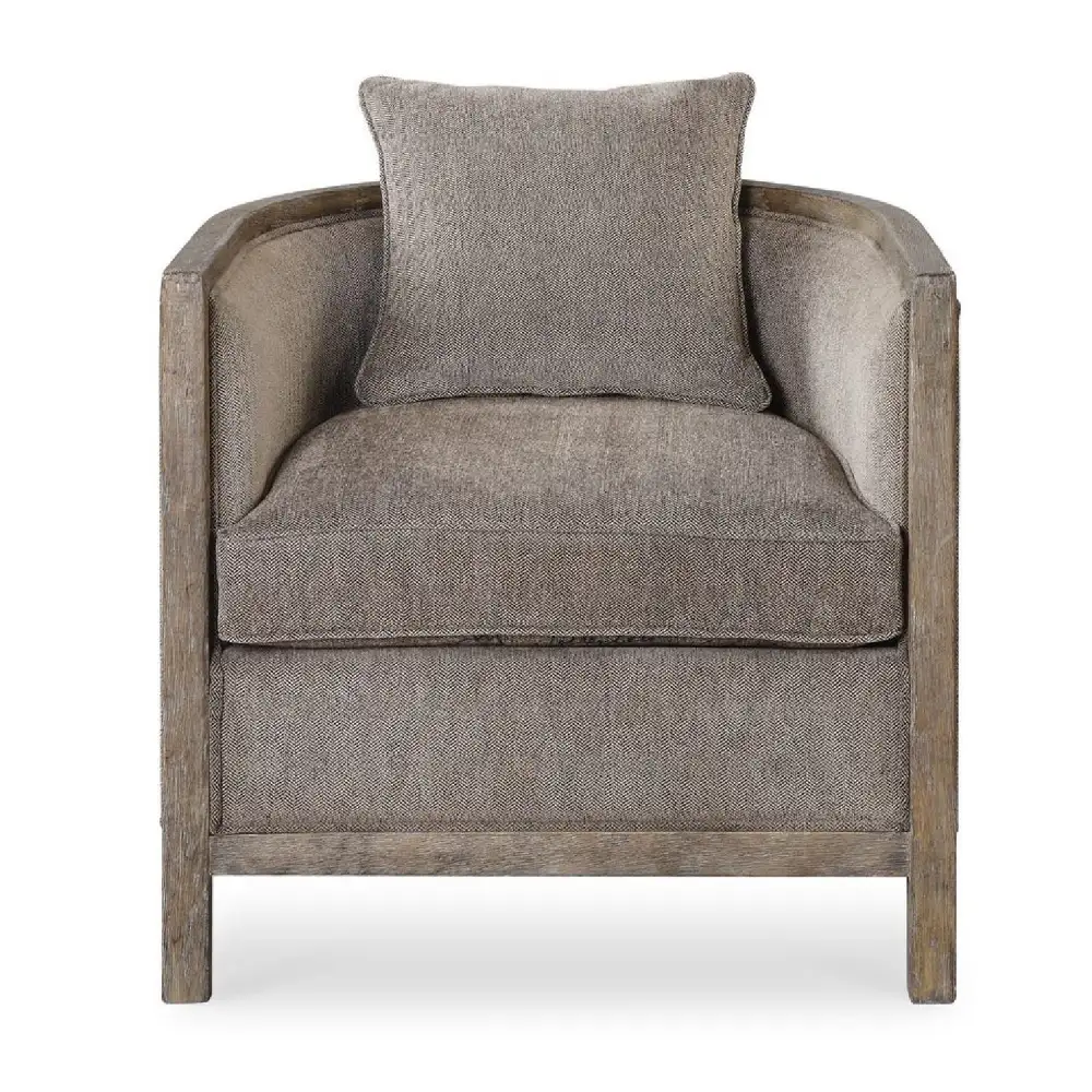 Chenille Accent Tub Chair
