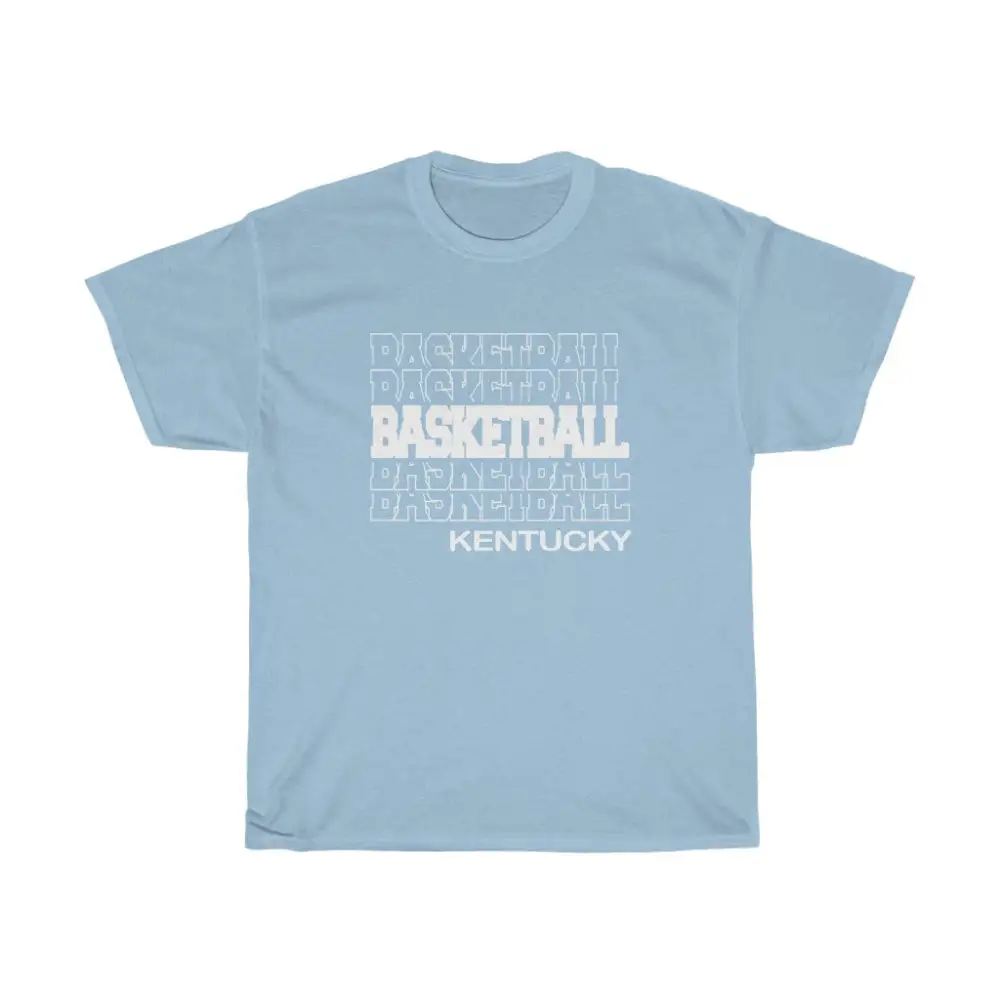 Basketball Kentucky in Modern Stacked Lettering