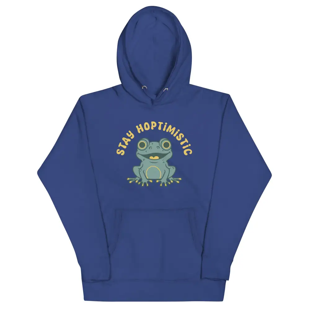 Healing And Optimistic Print Hoodie