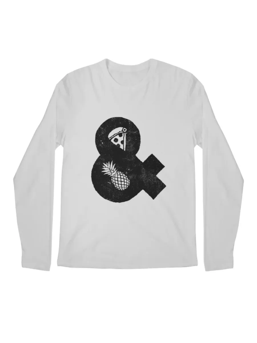 Pineapple and Pizza Long Sleeve Tee