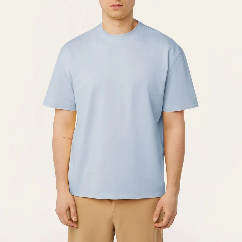 Relaxed T-Shirt Light Blue