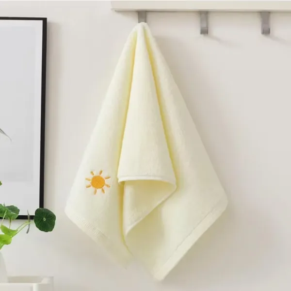 4-Pack Embroidered Multi-Pattern Towel
