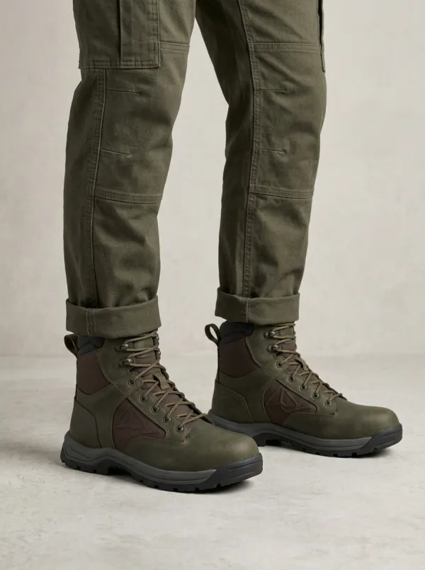 Unisex Modern Outdoor Tactical Print Work Boots