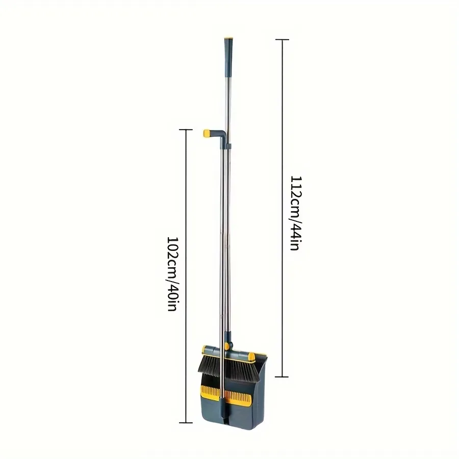 Standing Broom Dustpan Set