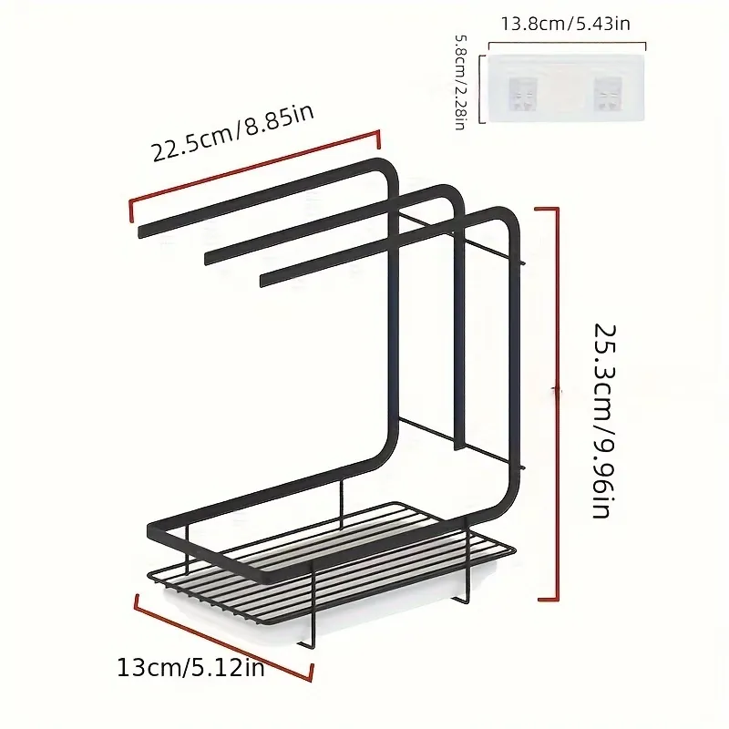 Countertop Towel & Sponge Caddy