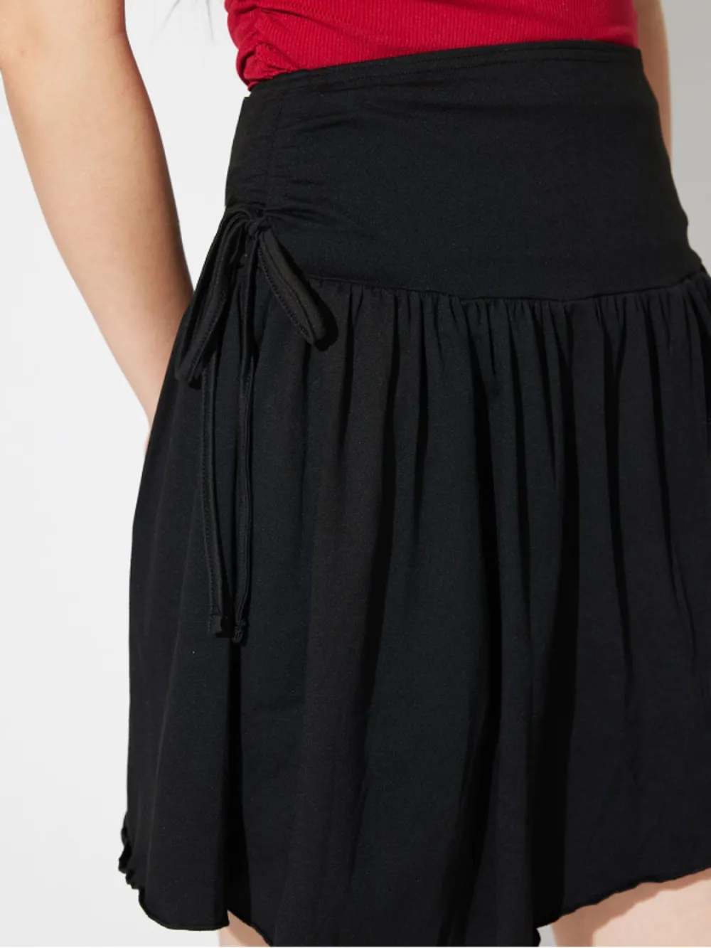 Easygoing Side Tie Skirt