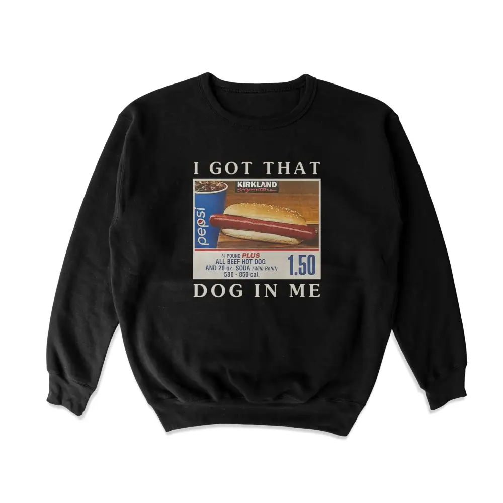Hot Dog Mood Crewneck