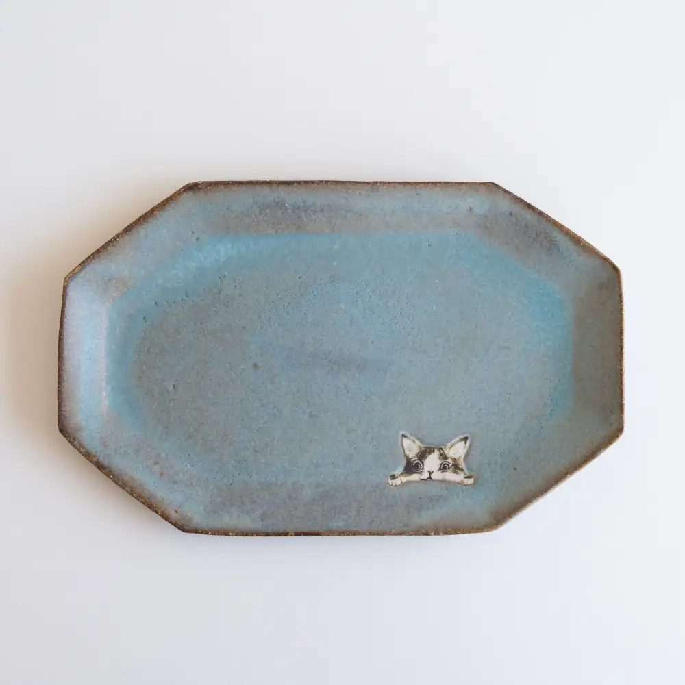 Pottery Appetizer Plate