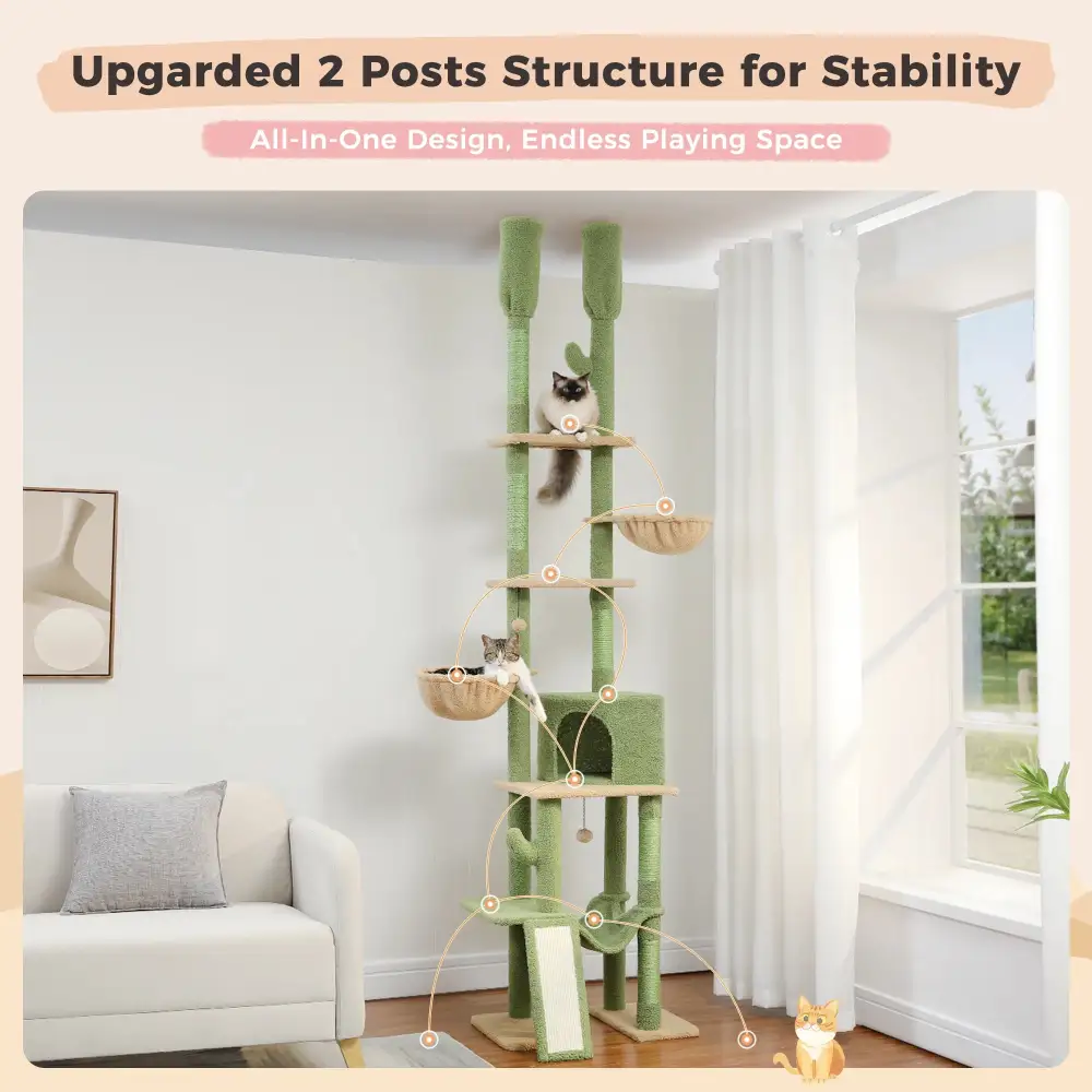 Comfortable Cat Climbing Tree For Cat