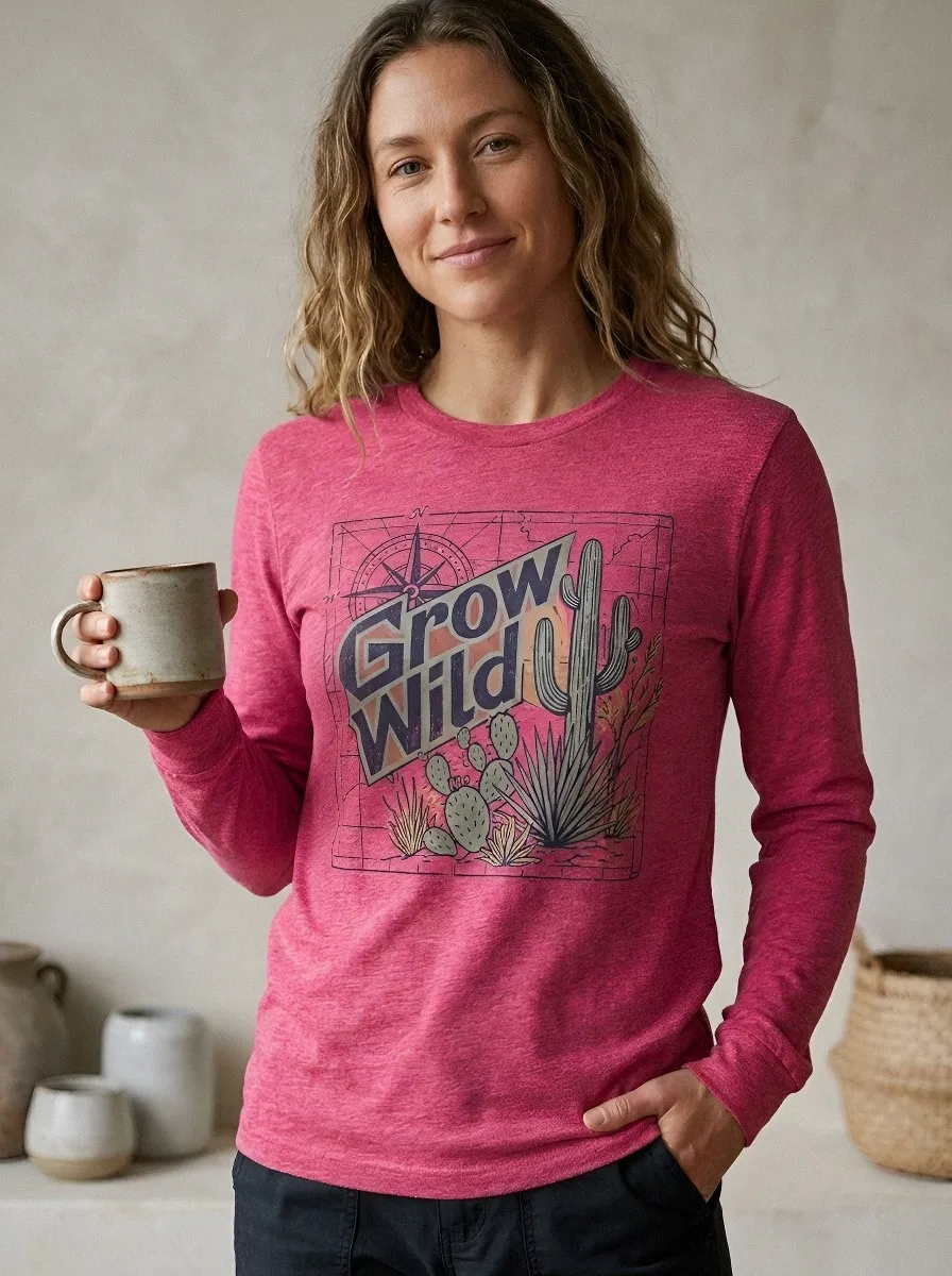 Nature Lover Grow T-Shirt Casual