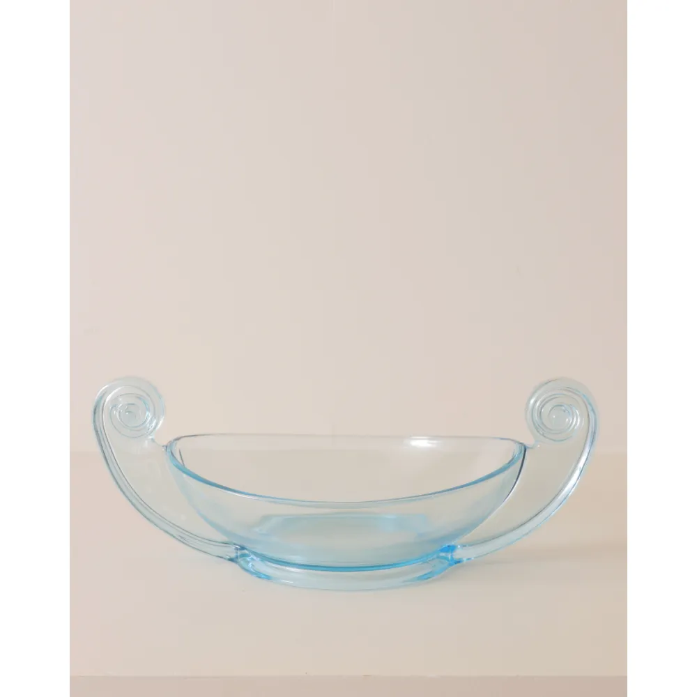 Graceful Decorative Glass Bowl