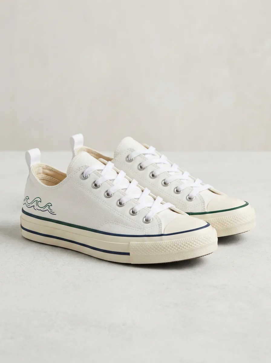 Refined Easy-Fit Women's Low-Top Canvas Shoes