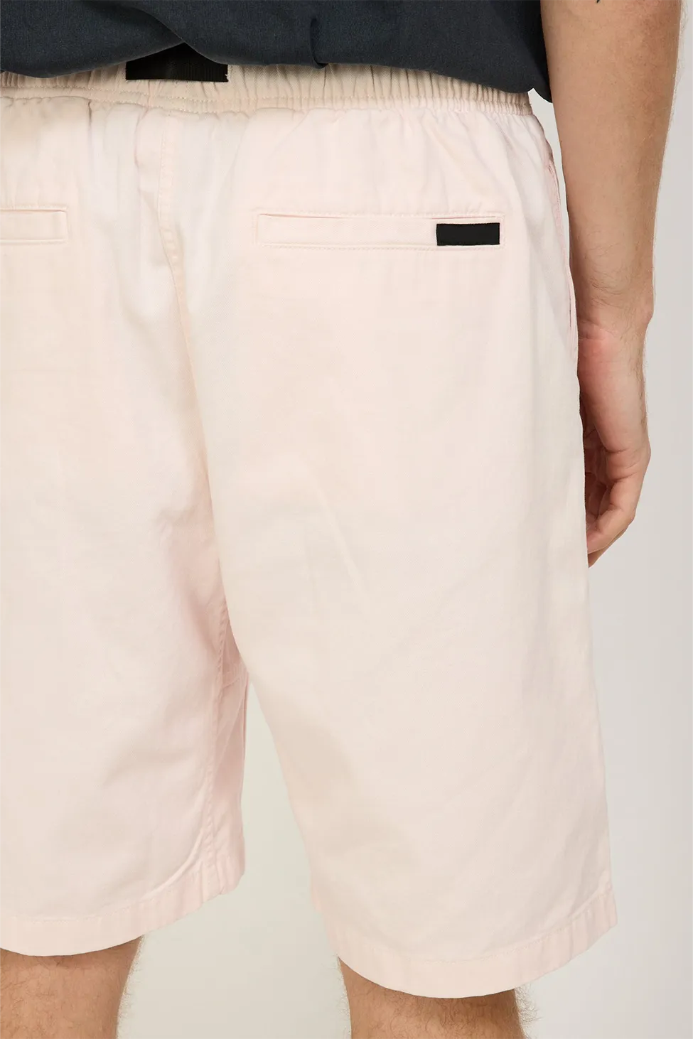 Light Pink Drawstring Short Pants