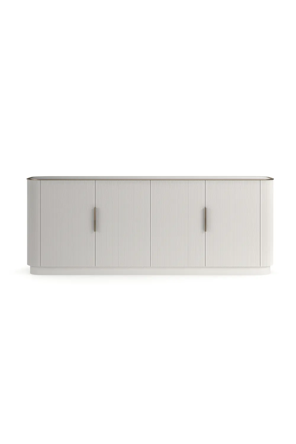 Fluted Fluted Four-Door Sideboard