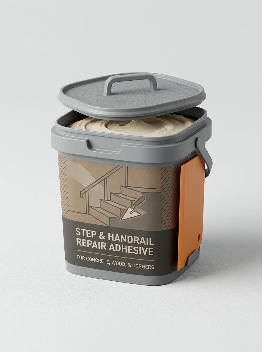 Handrail Concrete Step Repair Adhesive