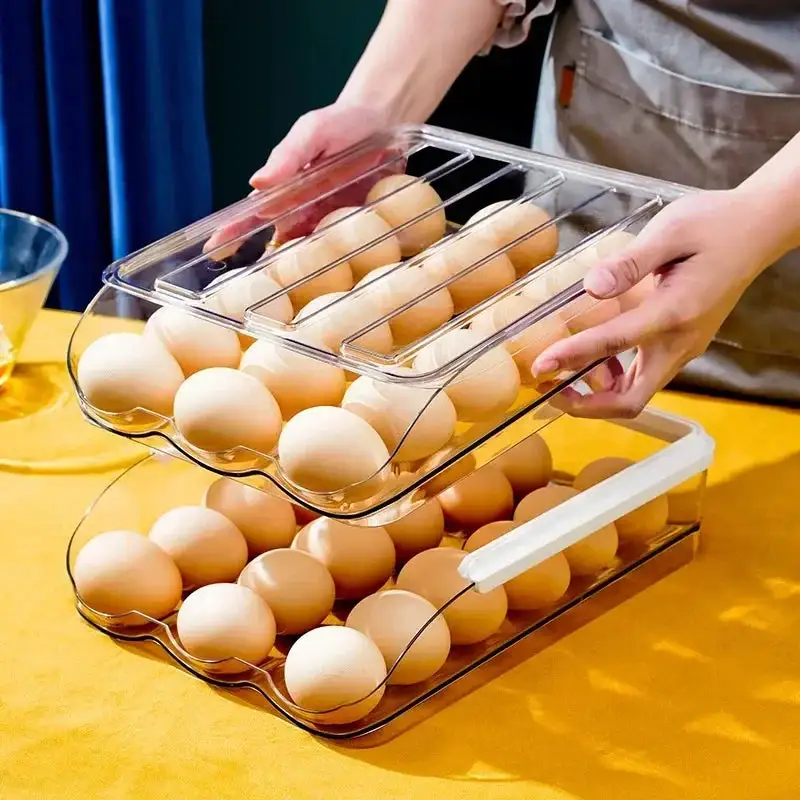 Classic Stackable Fridge Egg Home Storage Rack
