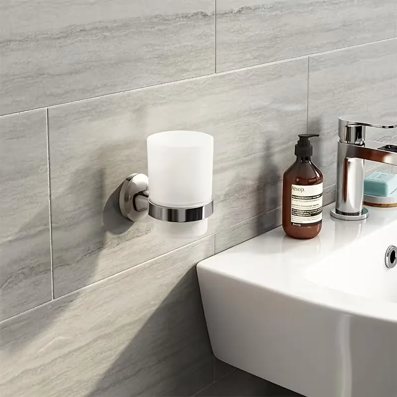 Bathroom Wall Cup Holder