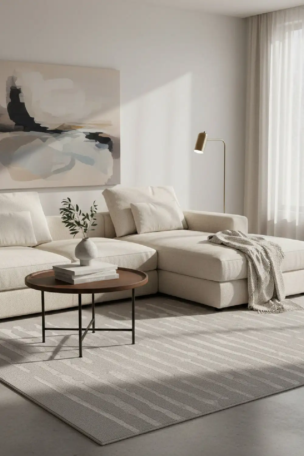 Textured Hand-Tufted Area Rug