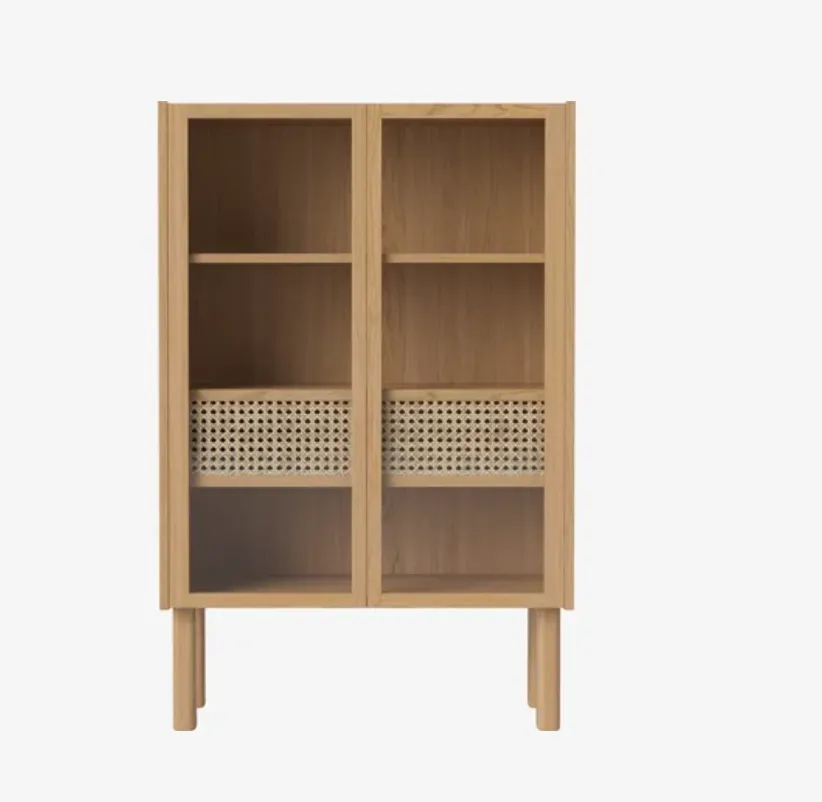 Refined Oak Cabinet