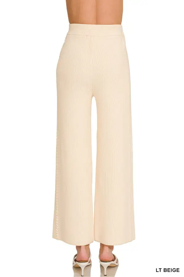 Classic Viscose Sweater Pants