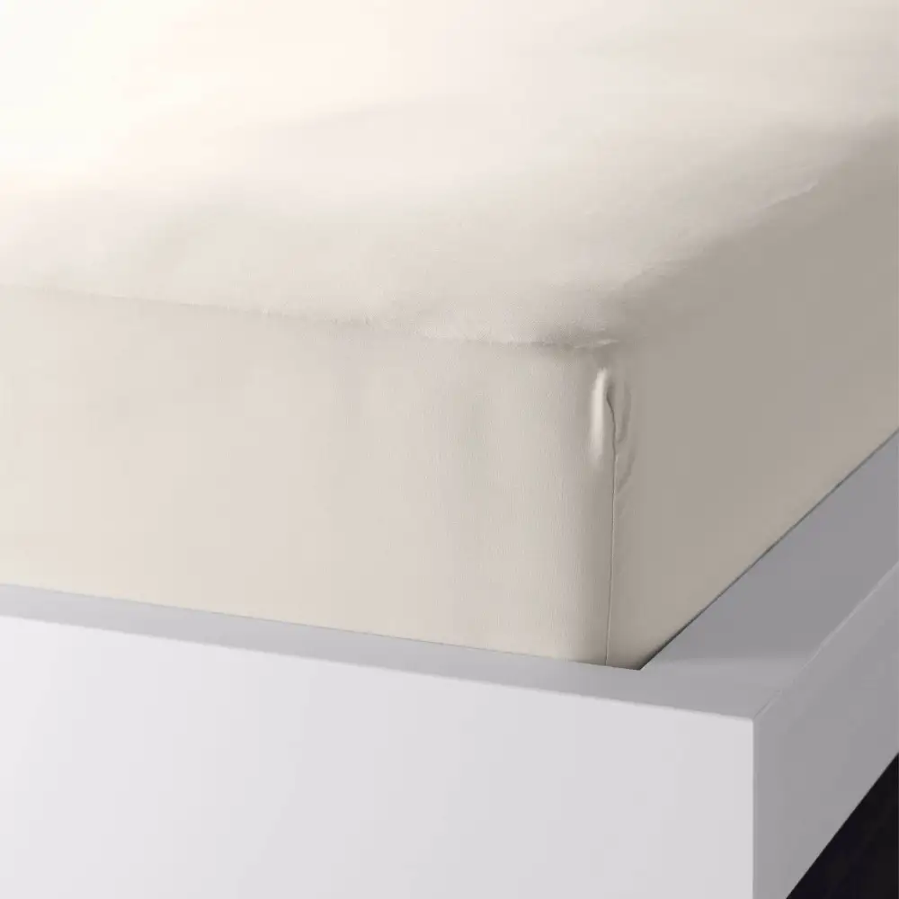 Cotton Sheet Set With Sateen Detail