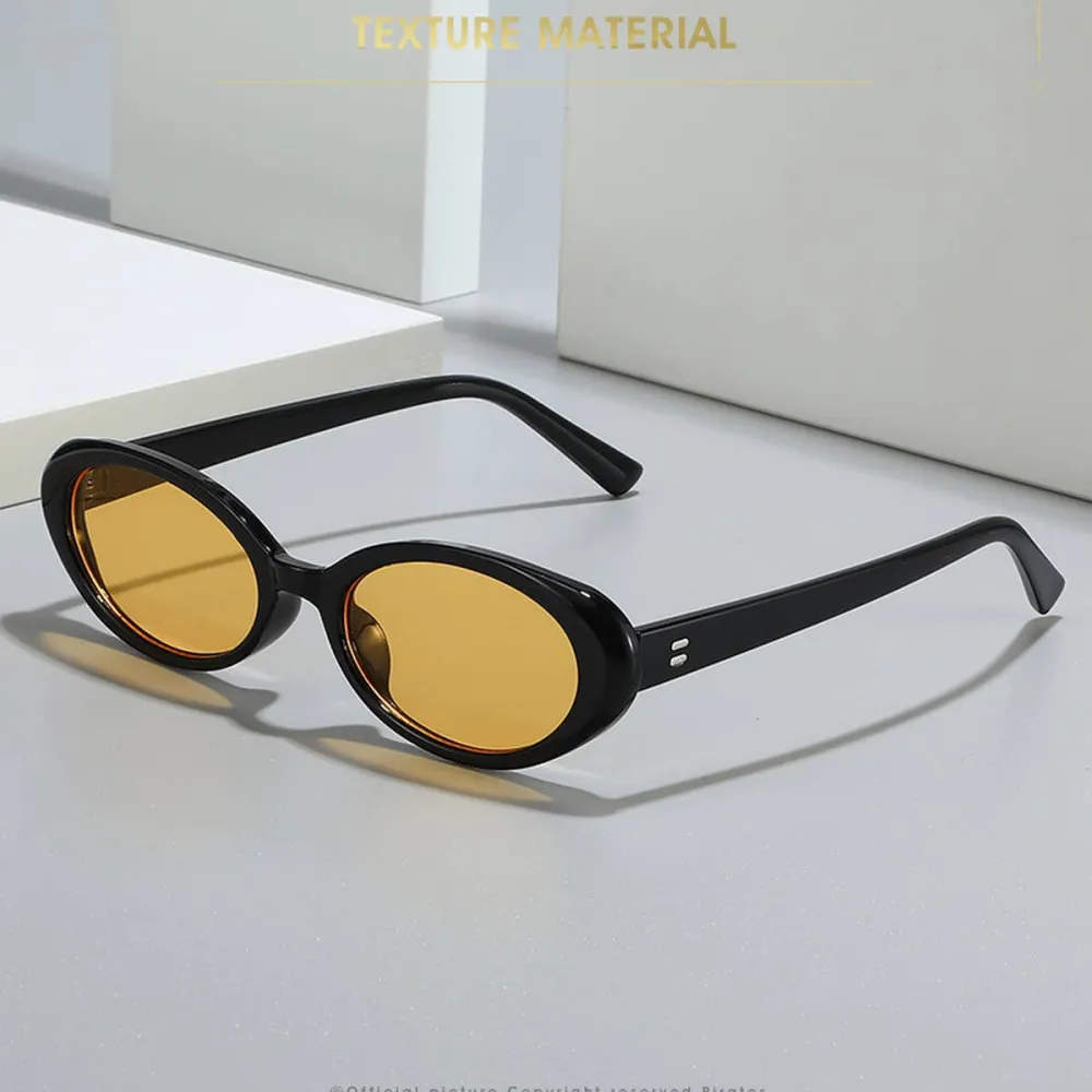 Oval Small Retro Sunglasses
