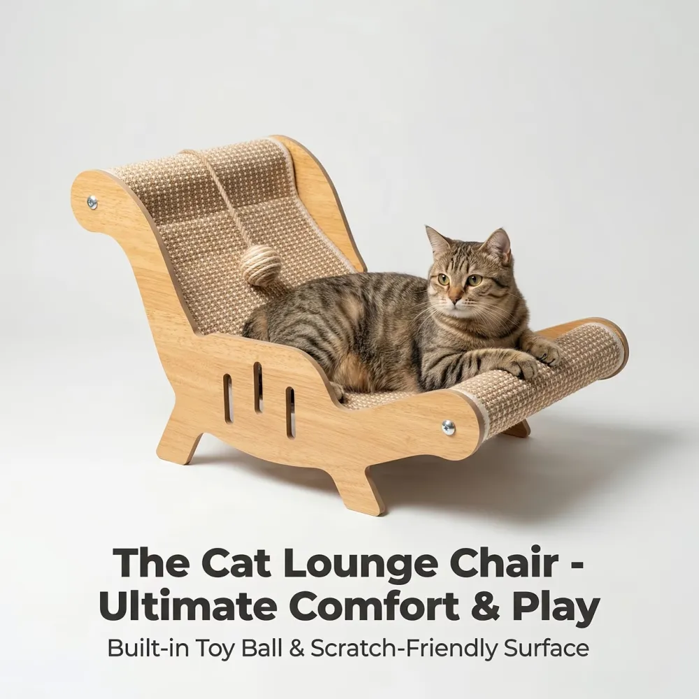 Interactive Cat Scratcher Sofa