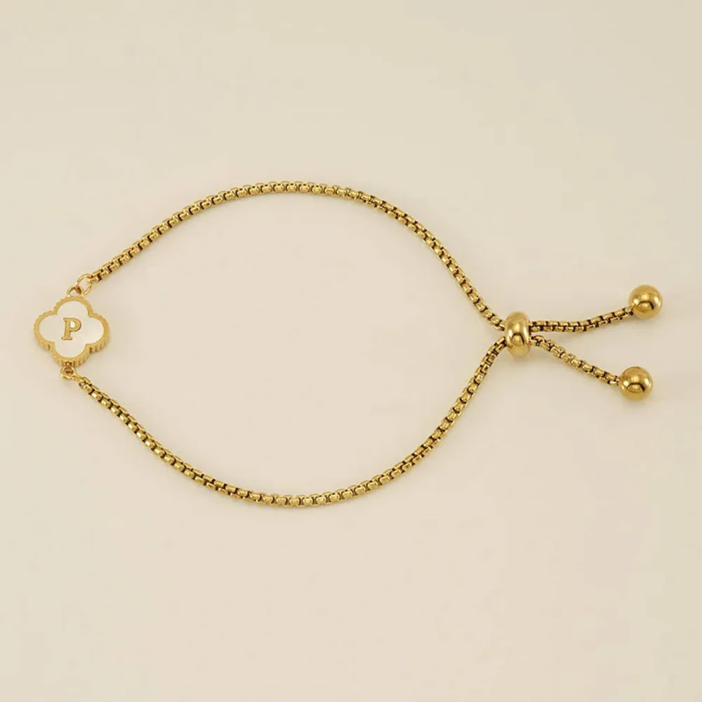 Adjustable Shell Charm Bracelet