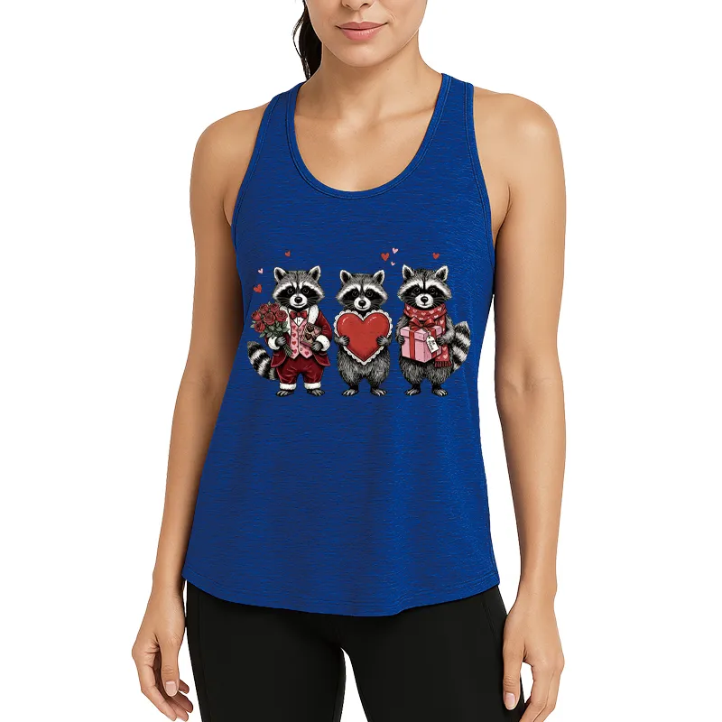 Raccoon Heart Athletic Tank