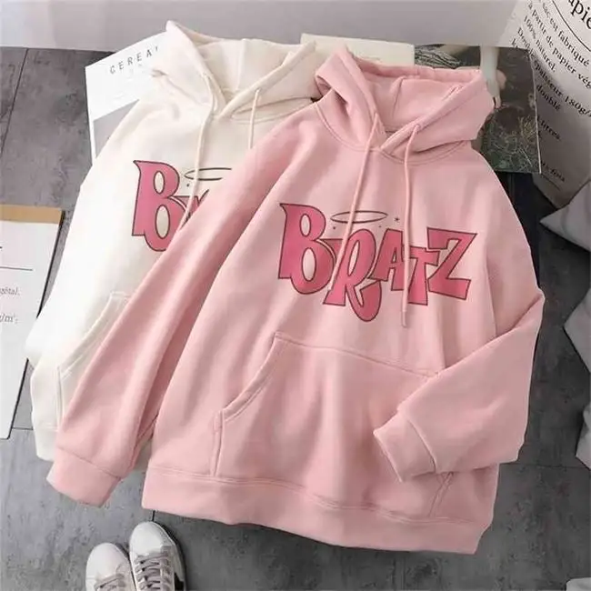 Casual Hoodie Pink
