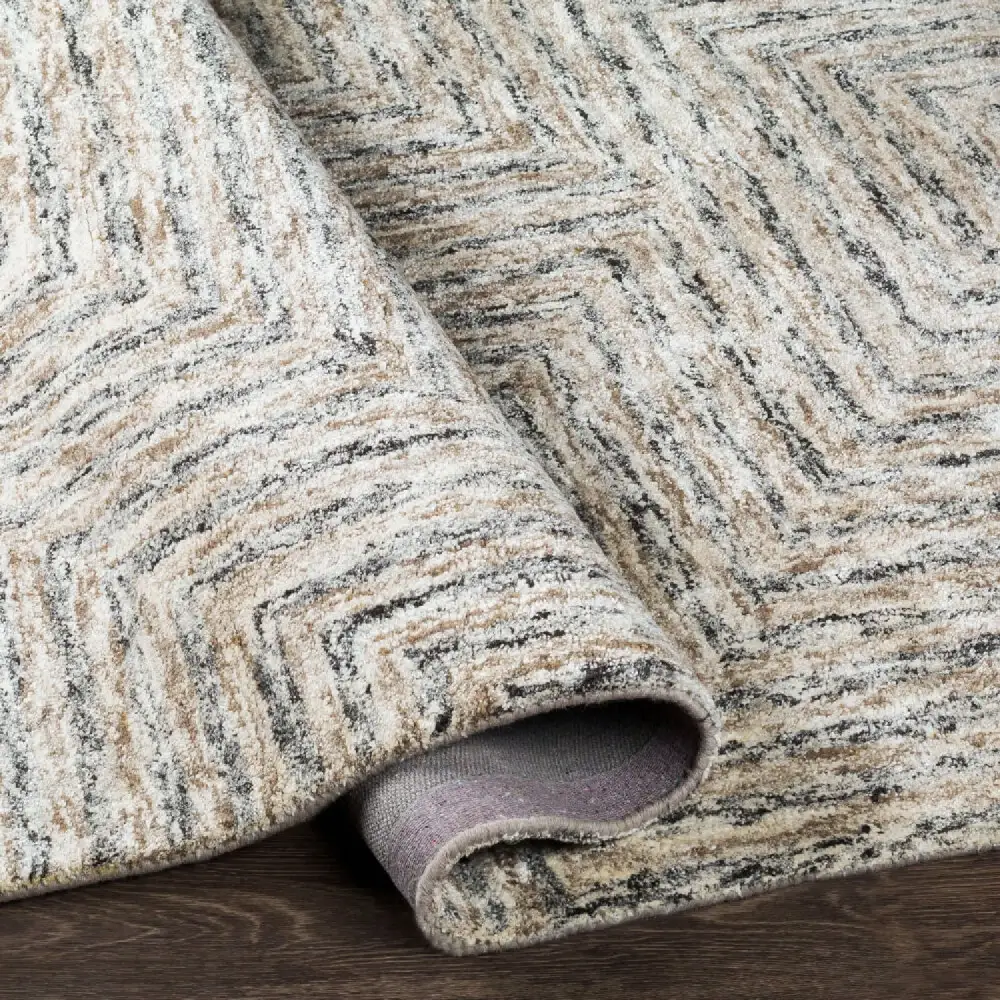 Textured Wool Blend Carpet