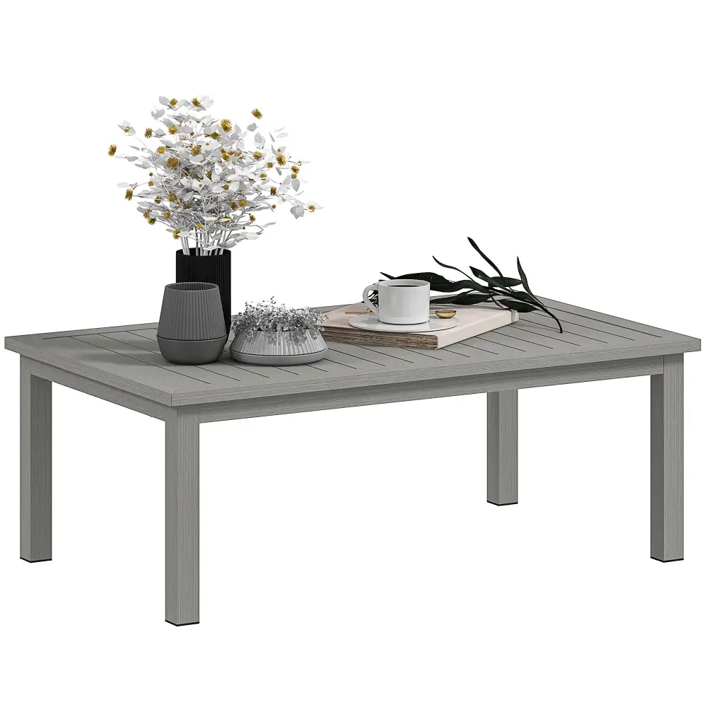 Metal Weather Ready Outdoor Coffee Table