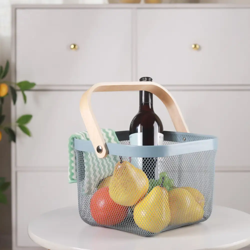 Tidy Minimal Practical Storage Basket