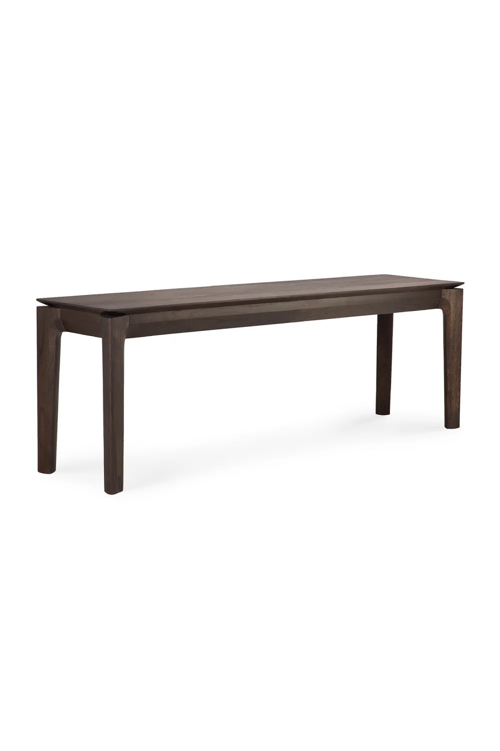 Sculptural Oak Accent Bench