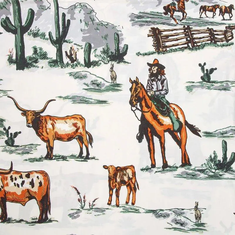 Animal Motif Cotton Duvet Cover Set