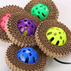 2 Pack Corrugated Paper Cat Toy Ball