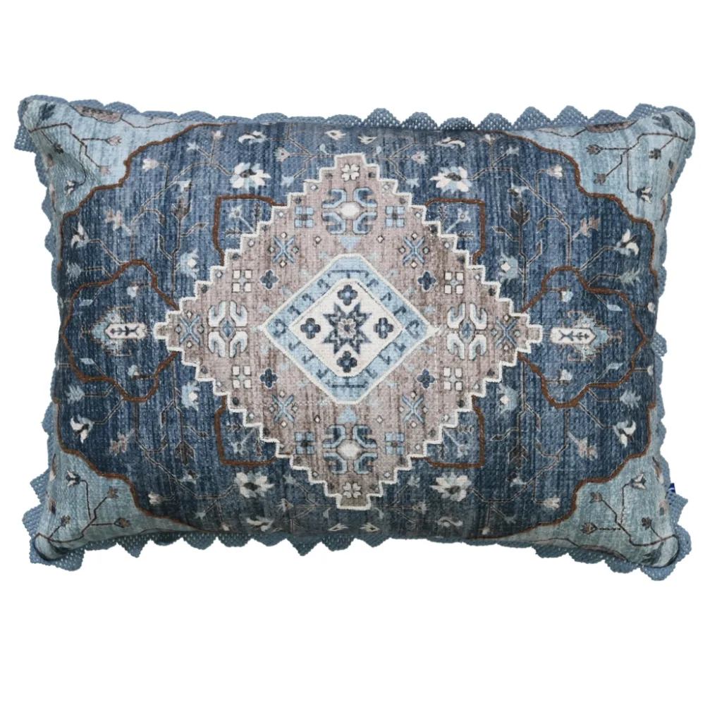 Paisley Medallion Lumbar Decorative Cushion Cover