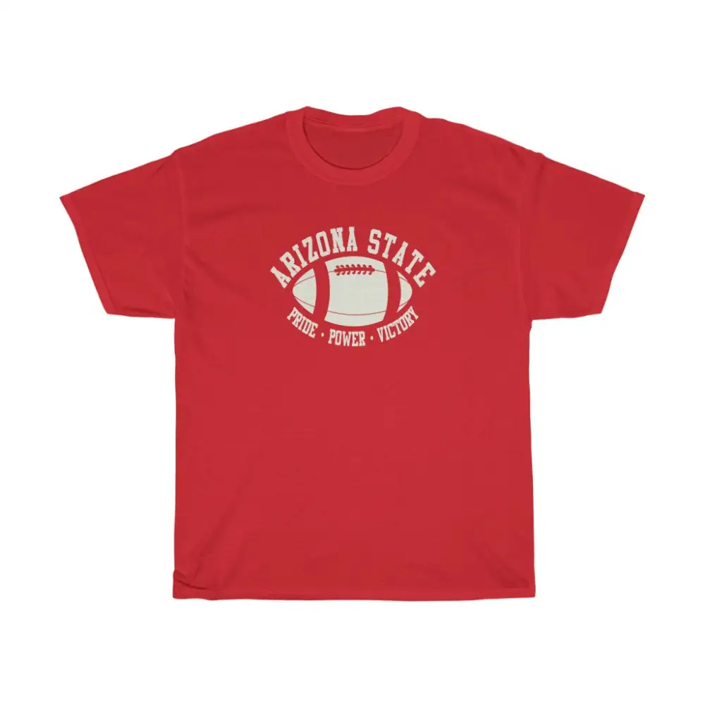 Arizona State Pride Football T-Shirt - Pride, Power, Victory